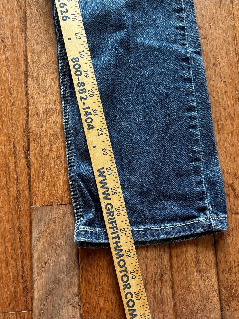 Womens Ariat Real Denim Perfect Rise Straight jeans size 30S - Picture 3 of 10